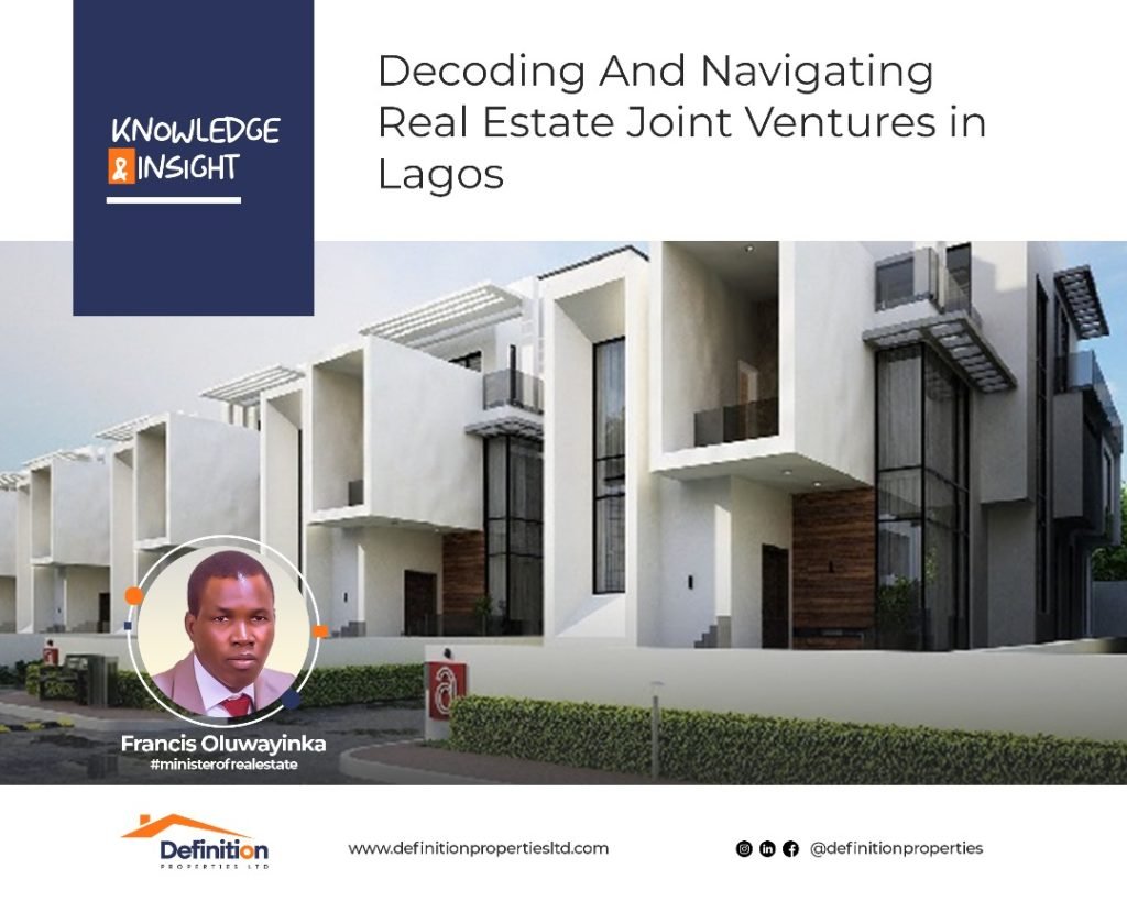 Decoding And Navigating Real Estate Joint Ventures in Lagos