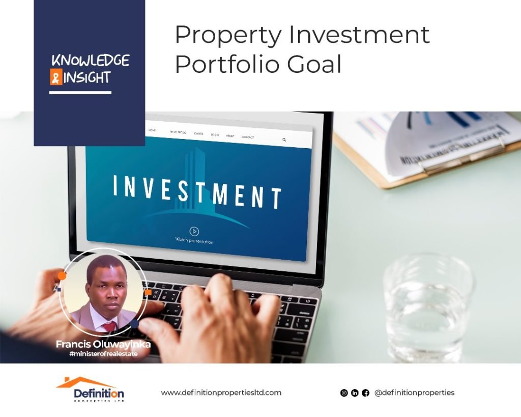 Property Investment Portfolio Goal