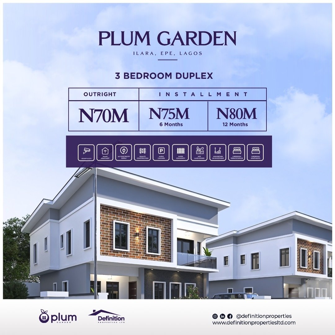 3 bedroom Plum Garden