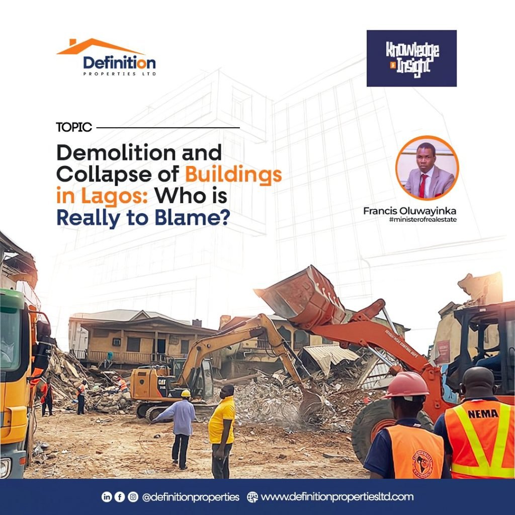 Demolition and Collapse of Buildings in Lagos