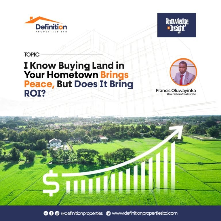 I Know Buying Land in Your Hometown Brings Peace, But Does It Bring ROI